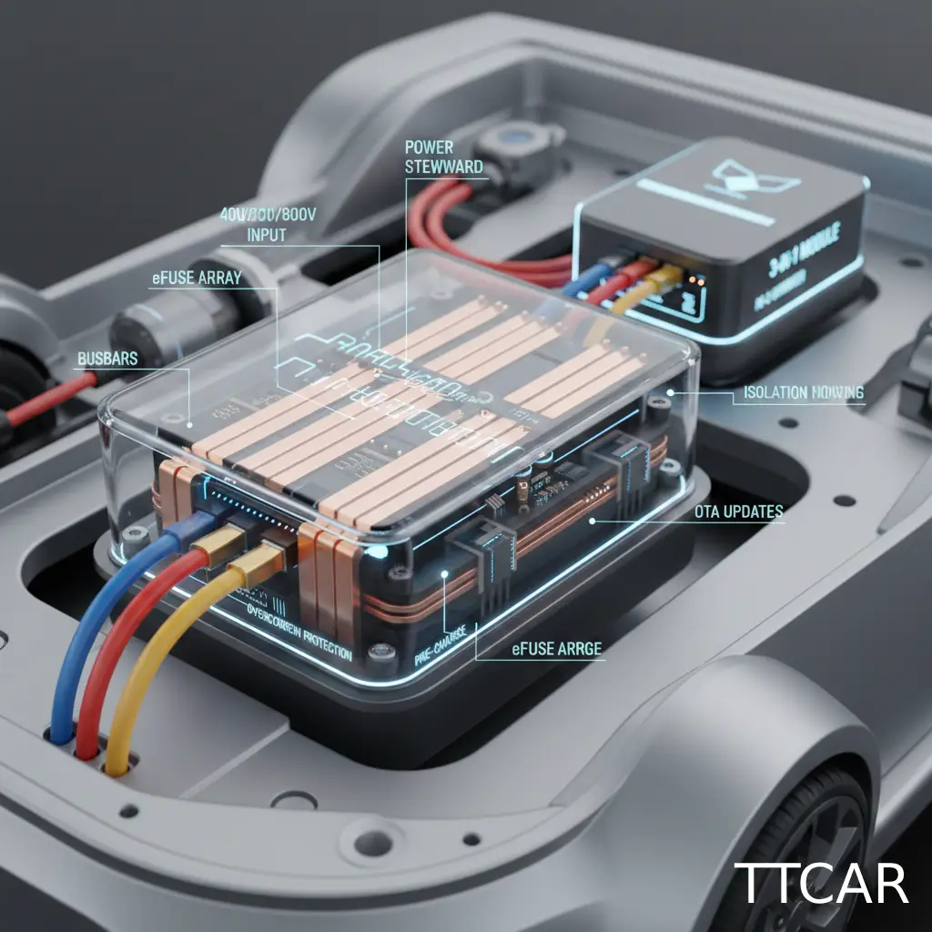What exactly does an EV’s High-Voltage Power Distribution Unit (PDU) do?